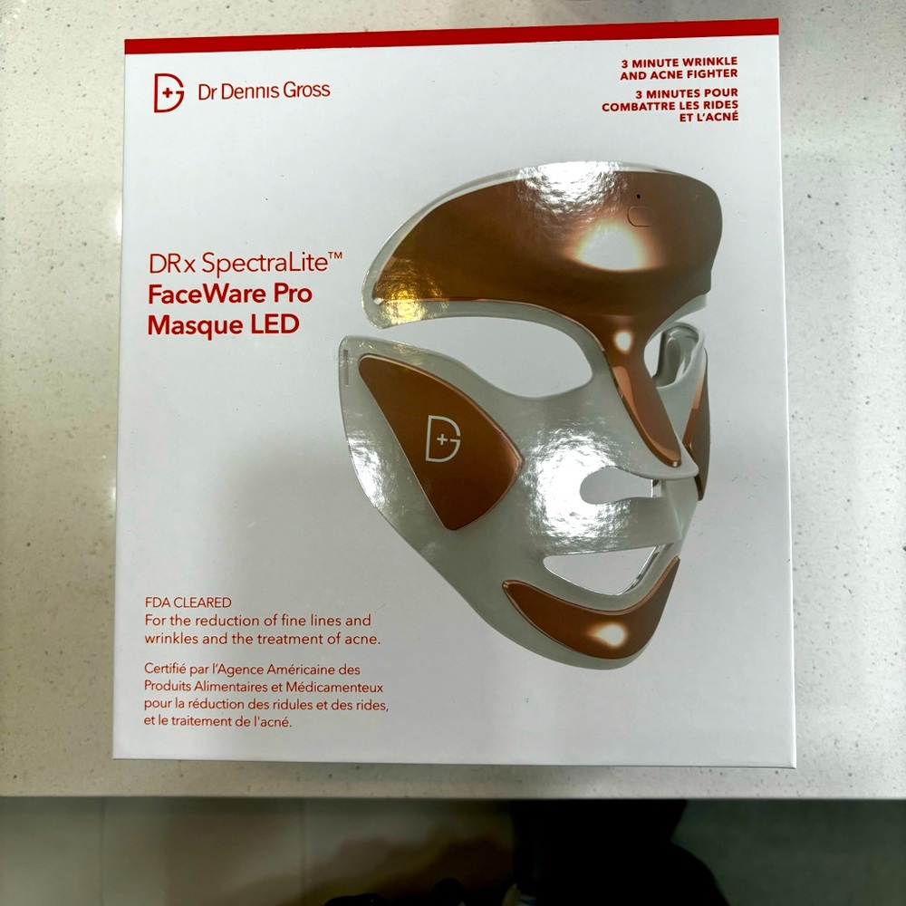 NWT Dr Dennis Gross DRx SpectraLite FaceWare Pro